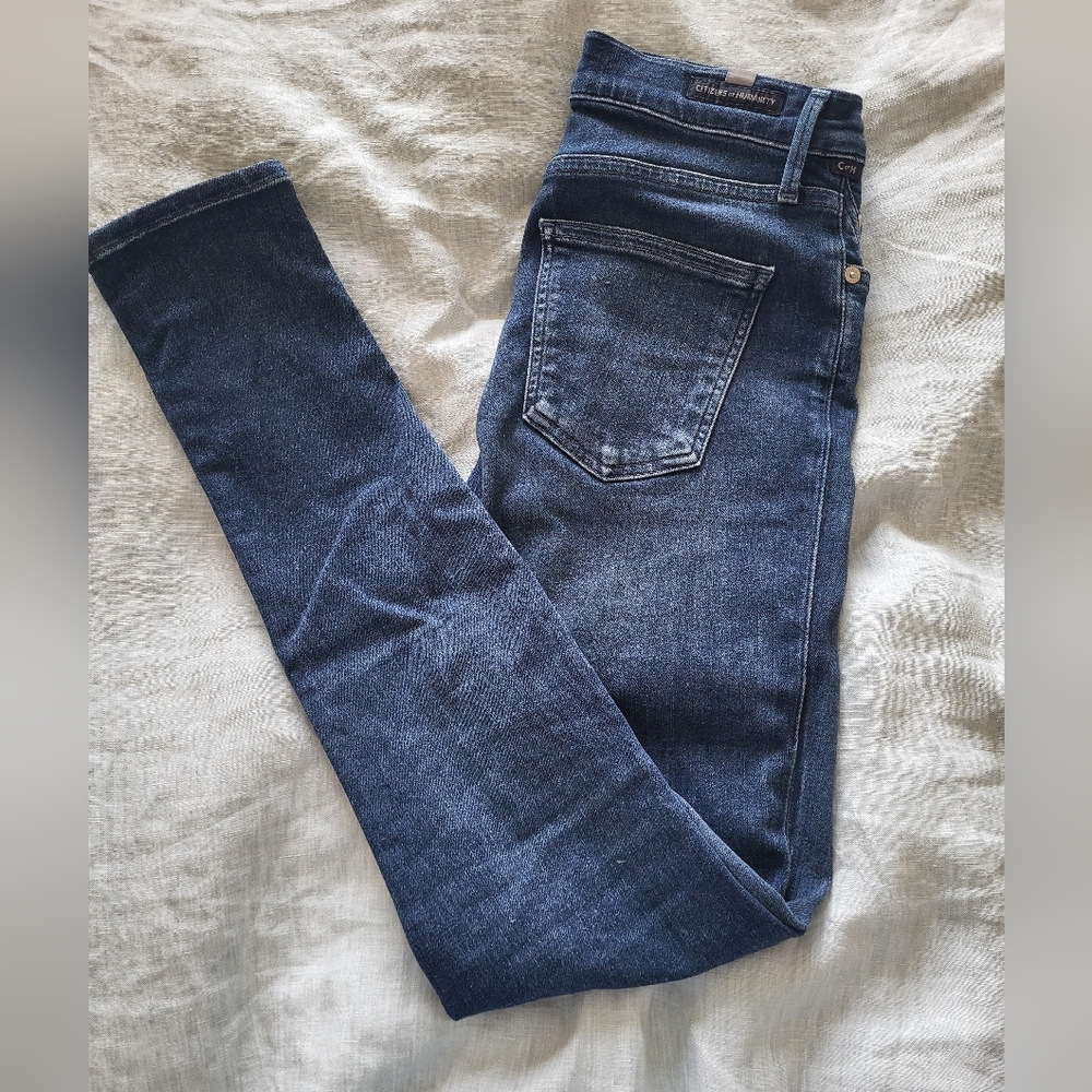 Citizens of humanity rocket high rise skinny jeans in size 26